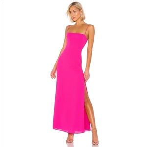 Addison Maxi Dress hot pink- Superdown Revolve
